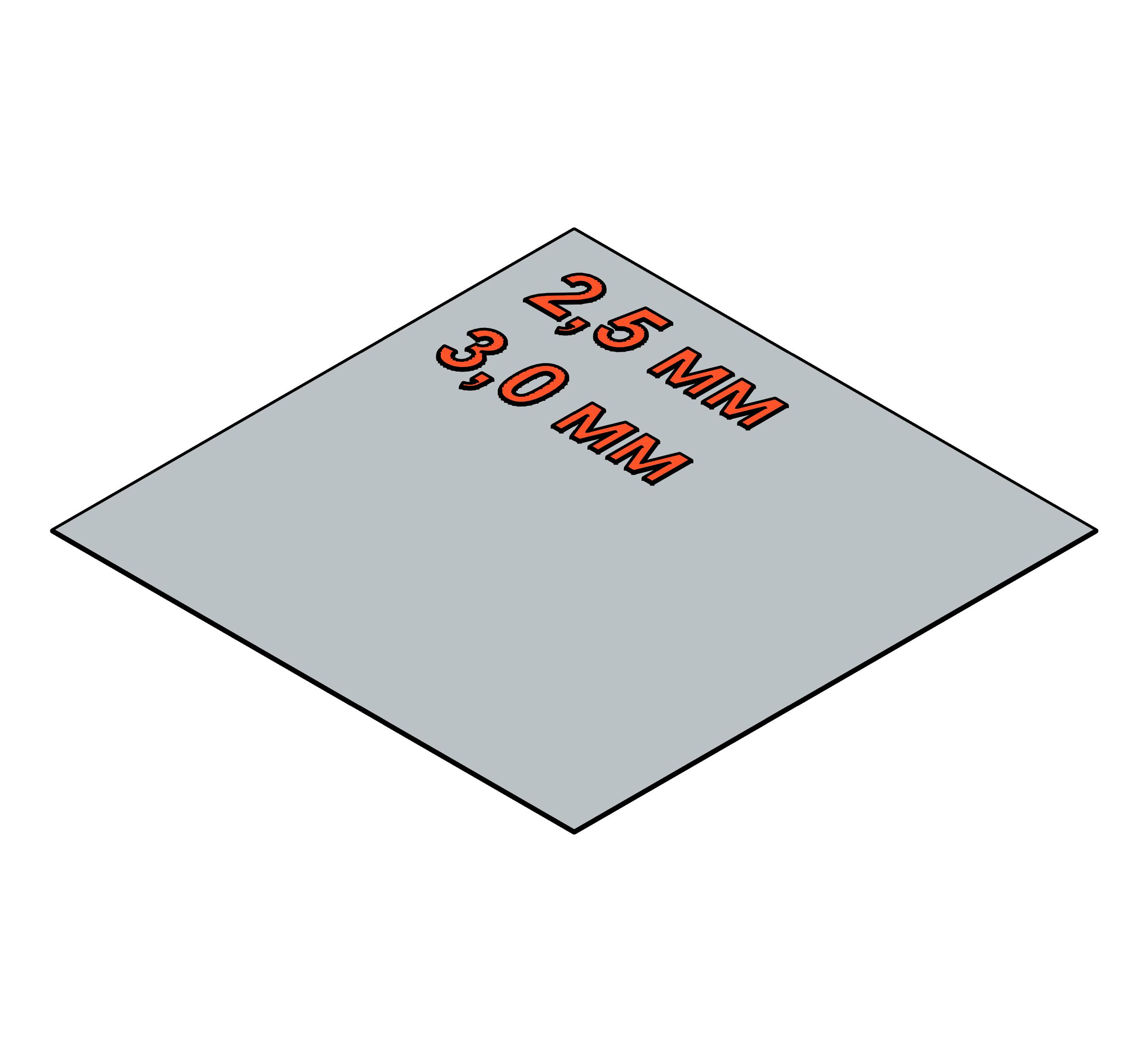 Покрытие QTP LS 2048-000 (2,5 мм; 3,0 мм)